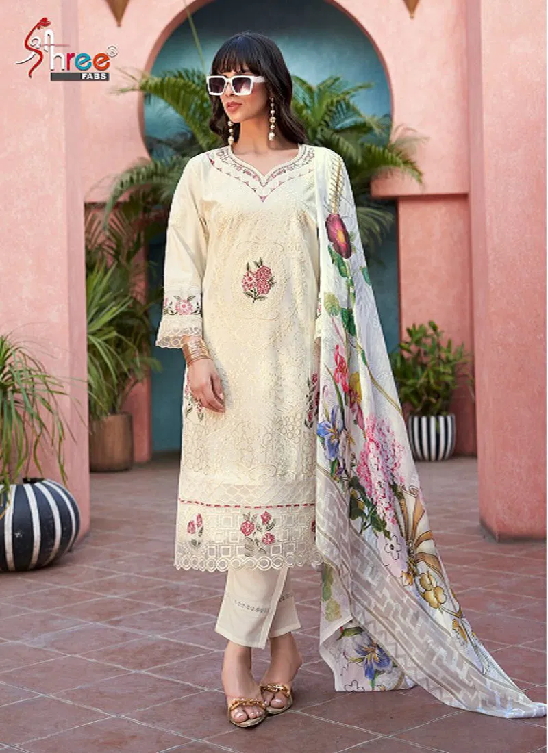  Tasrif Luxe by Shree Chiffon Dupatta Pakistani Salwar Suits Collection